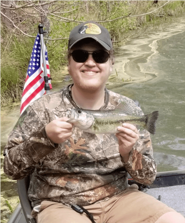 Blake on the lake in 2019
