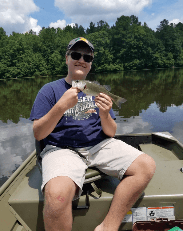 guided fishing tour on Lake Sinclair, Georgia