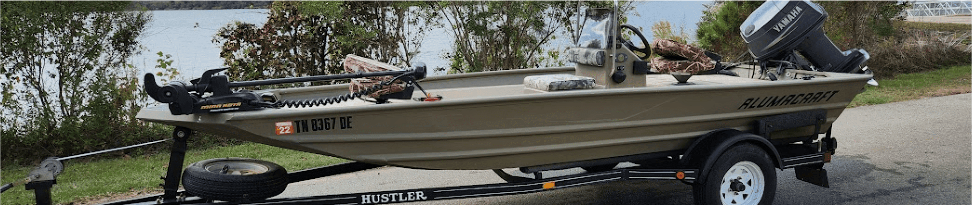 guided fishing tour on Lake Sinclair, Georgia